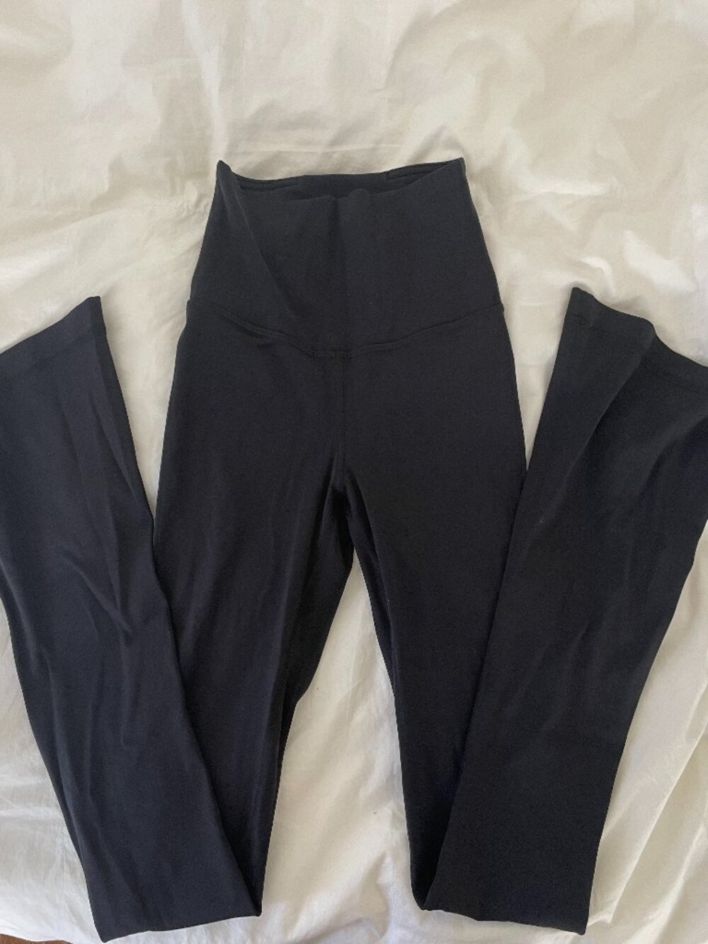 Black Lululemon Flares Size Medium